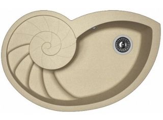 Кухонная мойка Florentina Наутилус бежевый